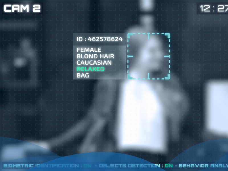 Biometría sin contacto